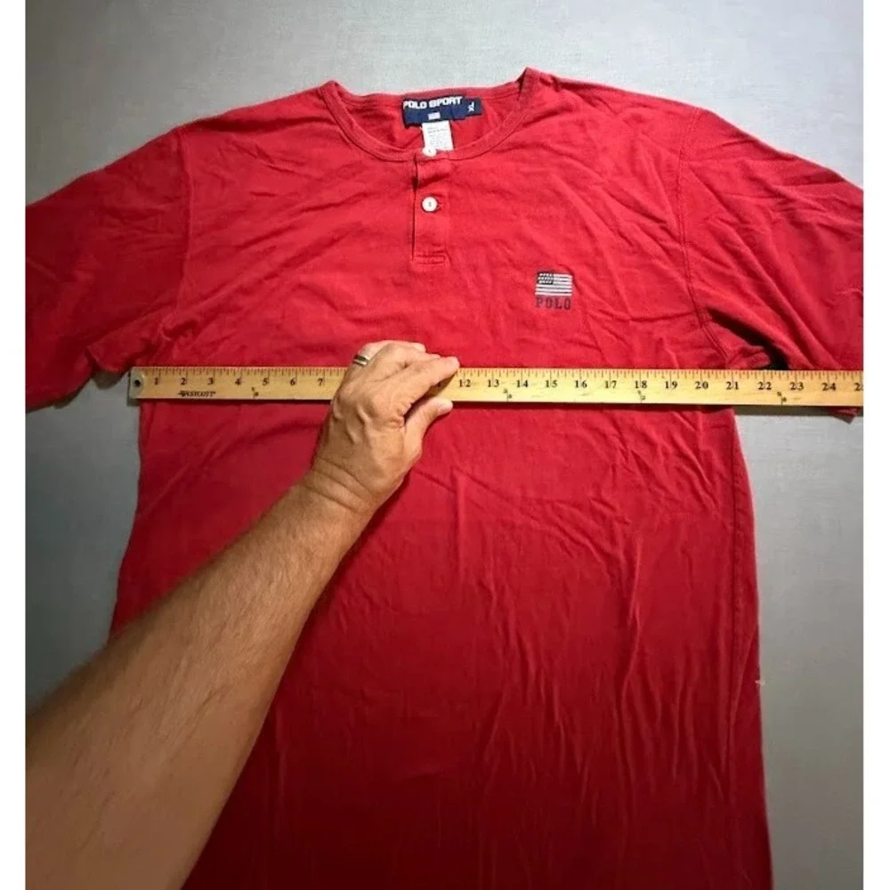 Ralph Lauren button usa sport
